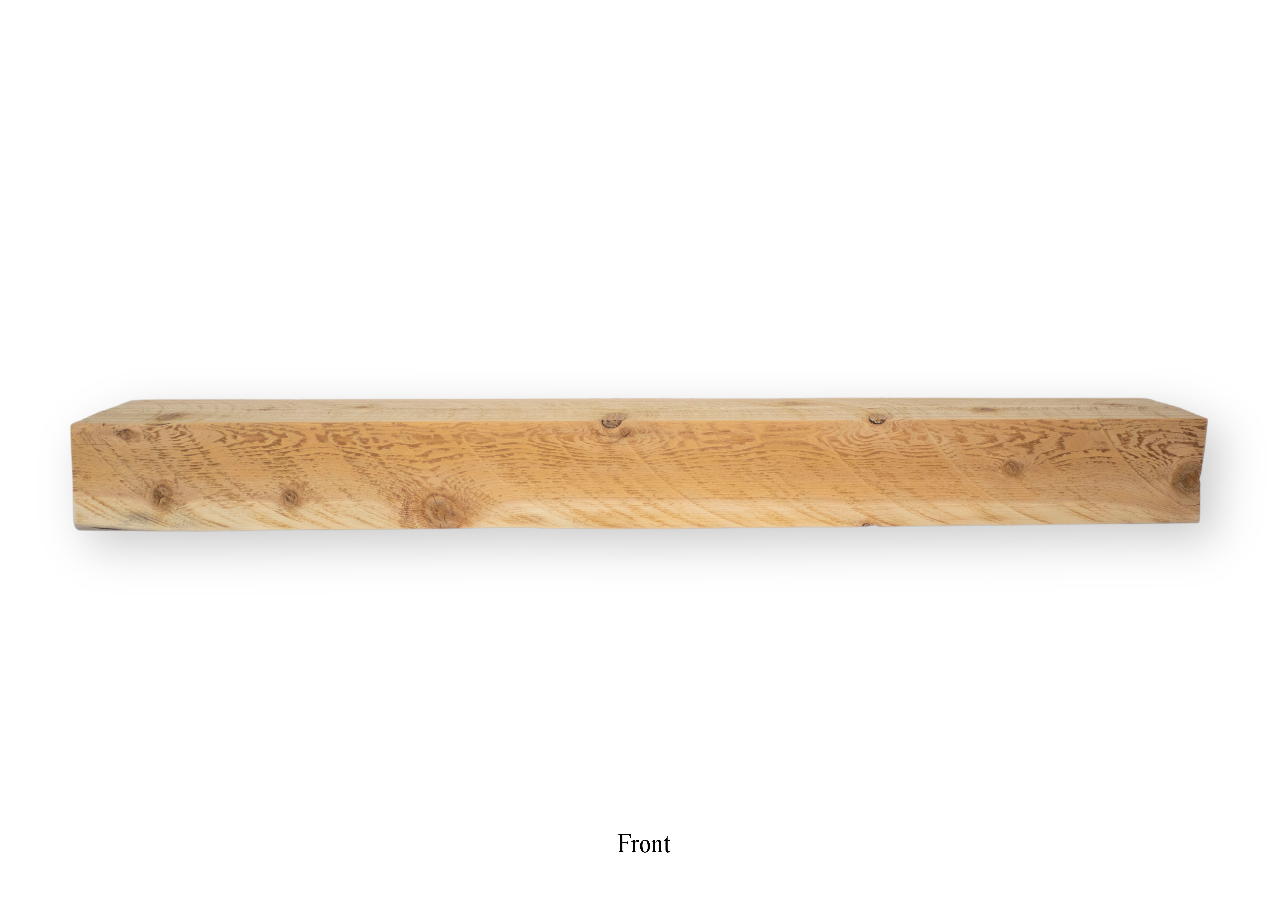 11" x 5.75" x 62.75" Solid Mantel