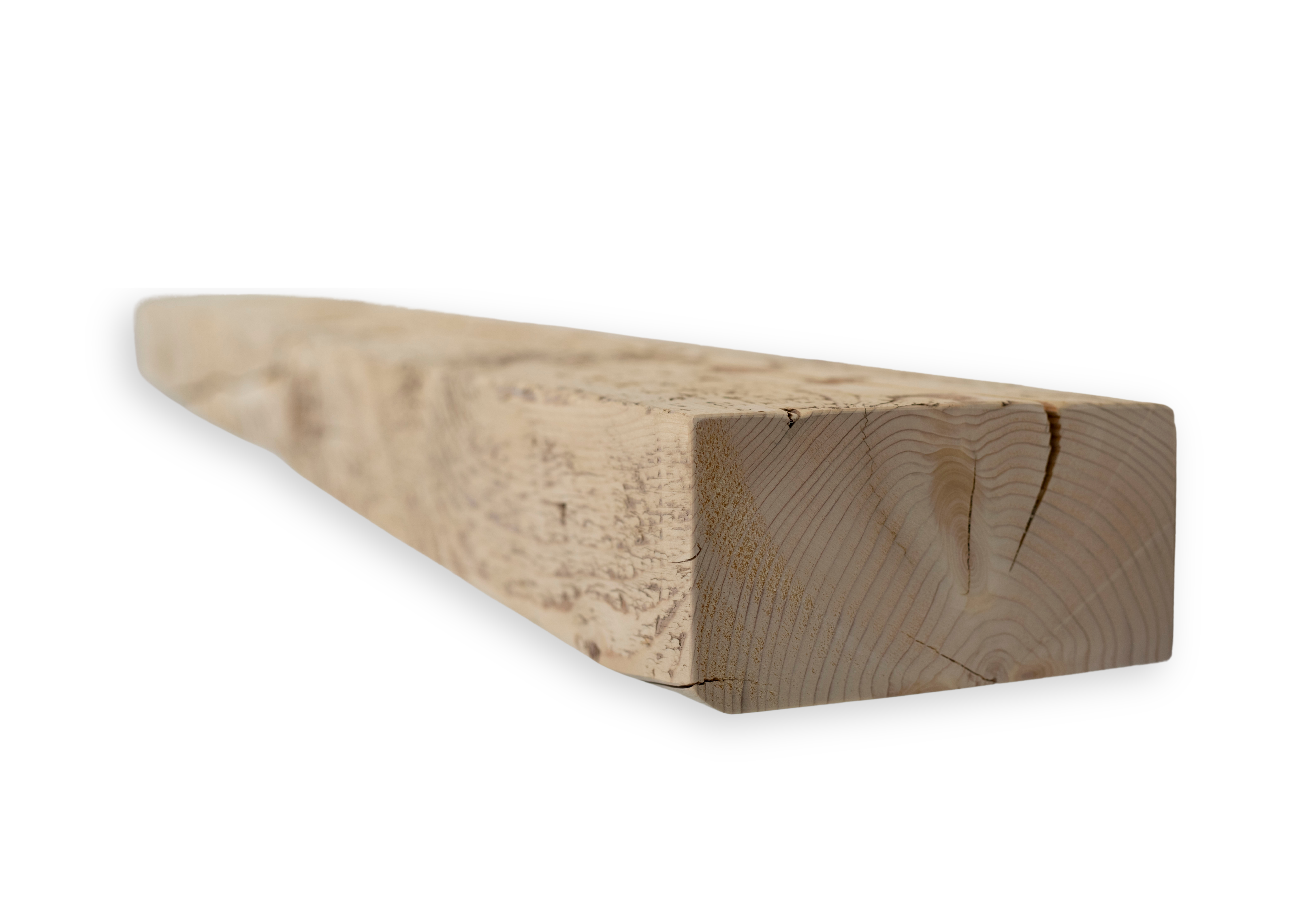 7.75" x 4" x 77" Solid Mantel