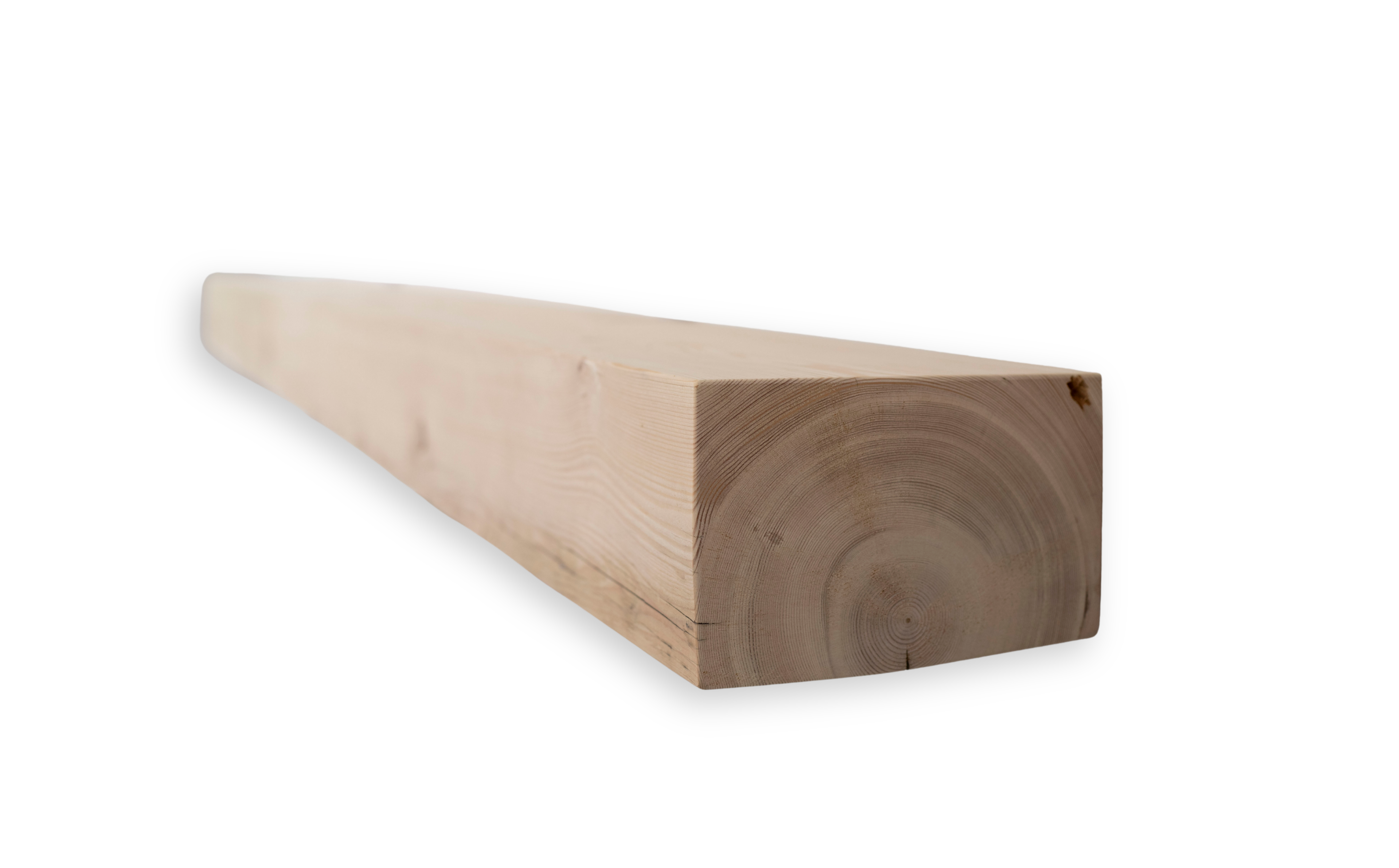 7.75" x 5" x 101.25" Solid Mantel