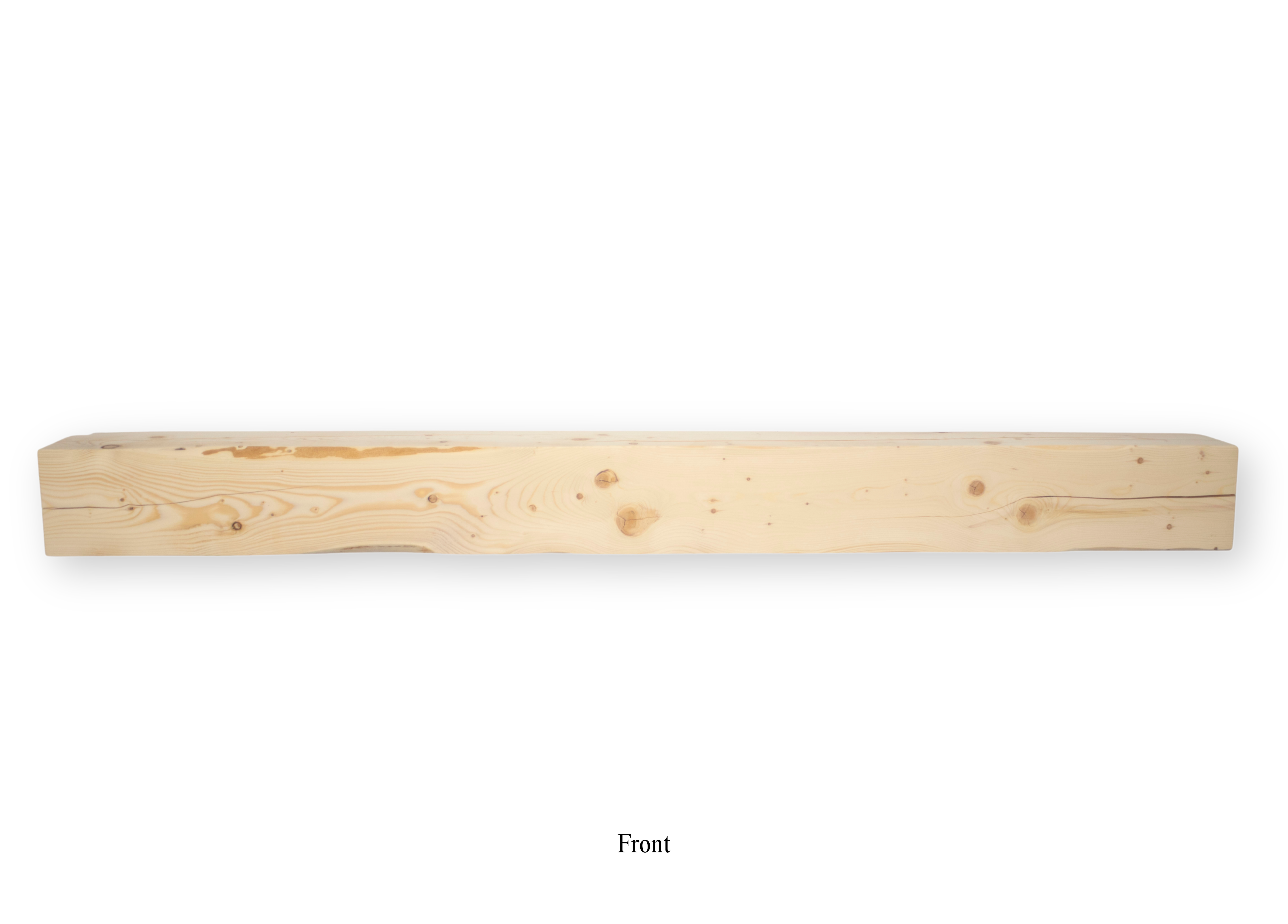 5.75" x 5.5" x 63.5" Solid Mantel SM121