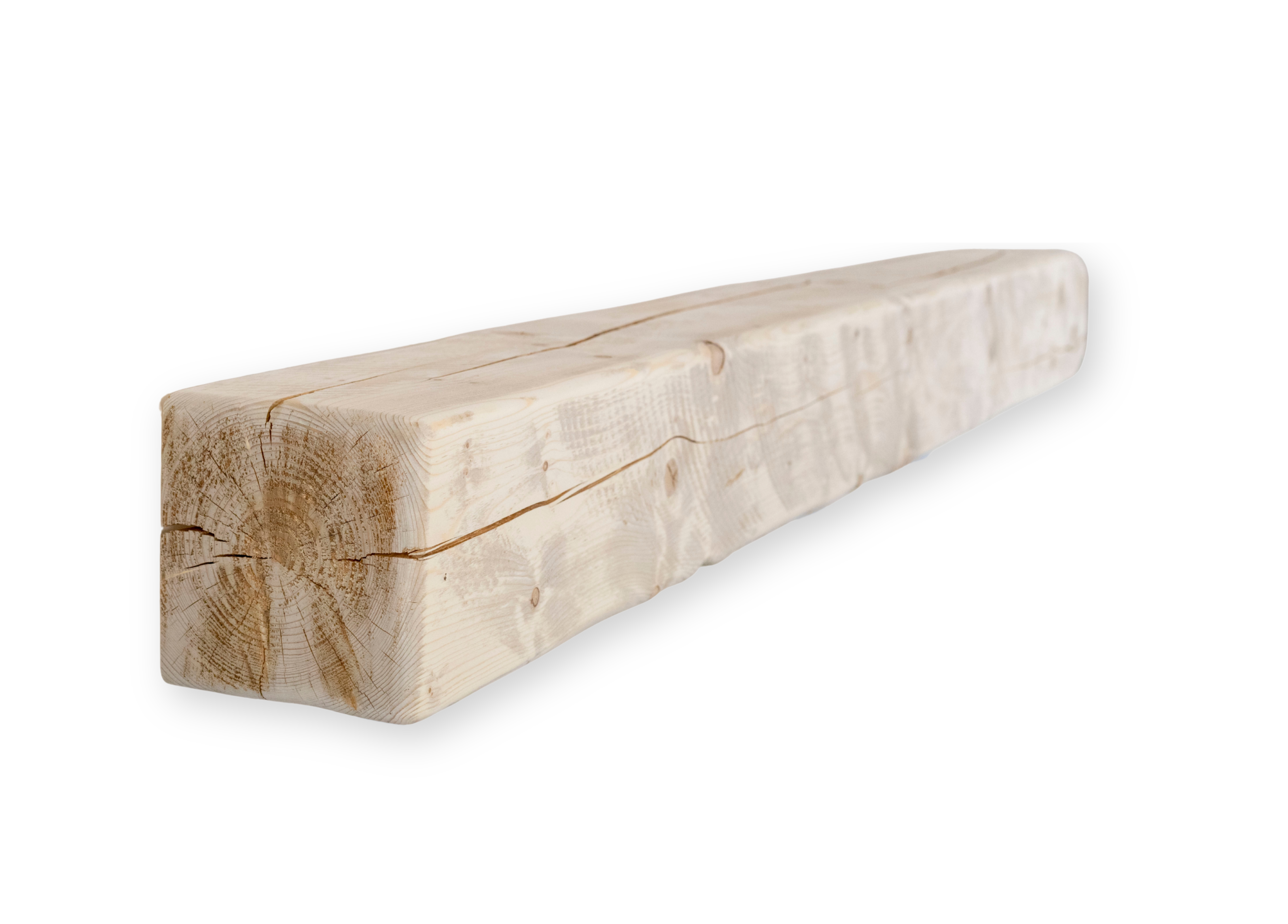 5.75" x 5.5" x 63.5" Solid Mantel