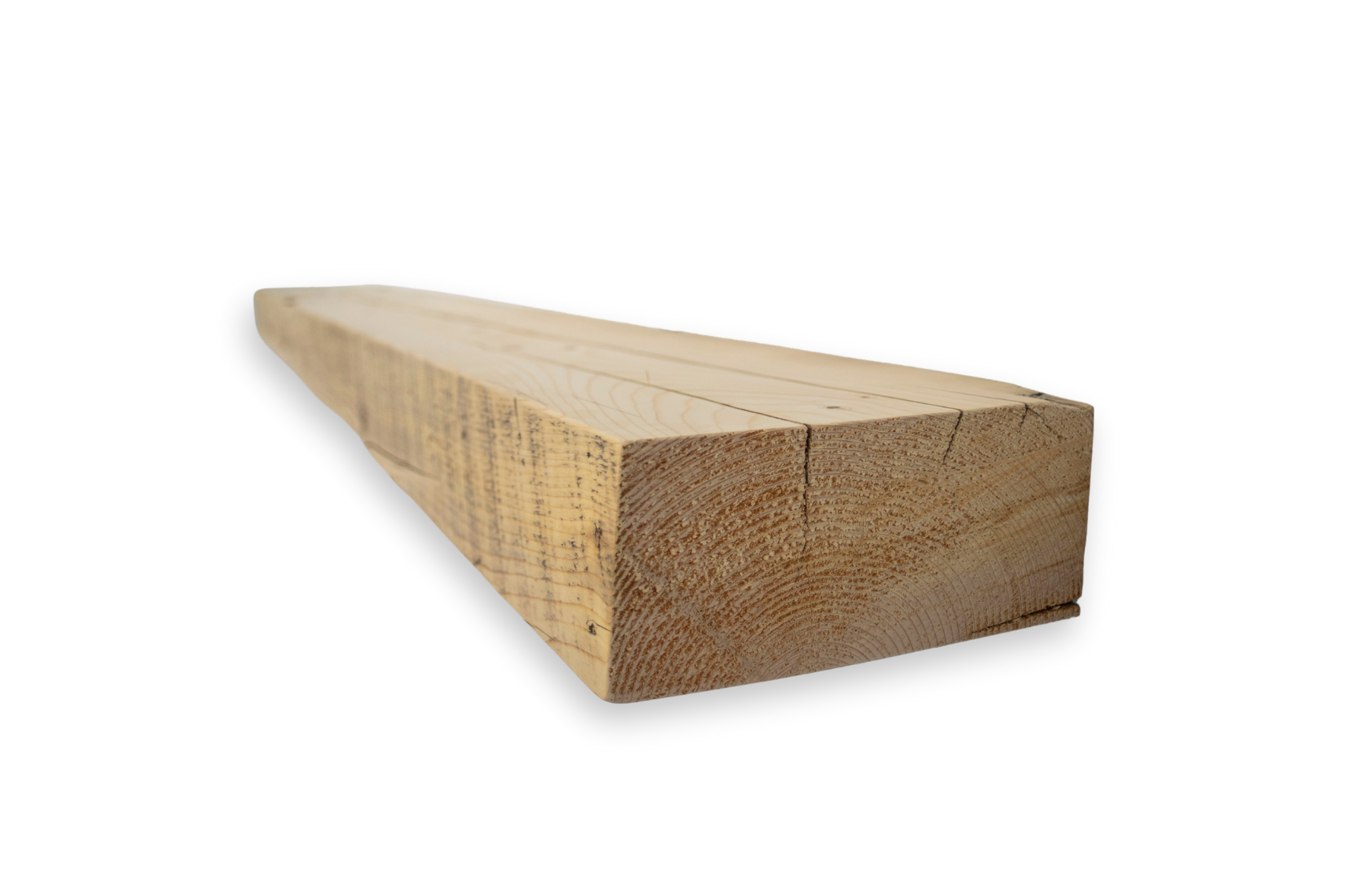 9.5" x 4.5" x 96.75" Solid Mantel