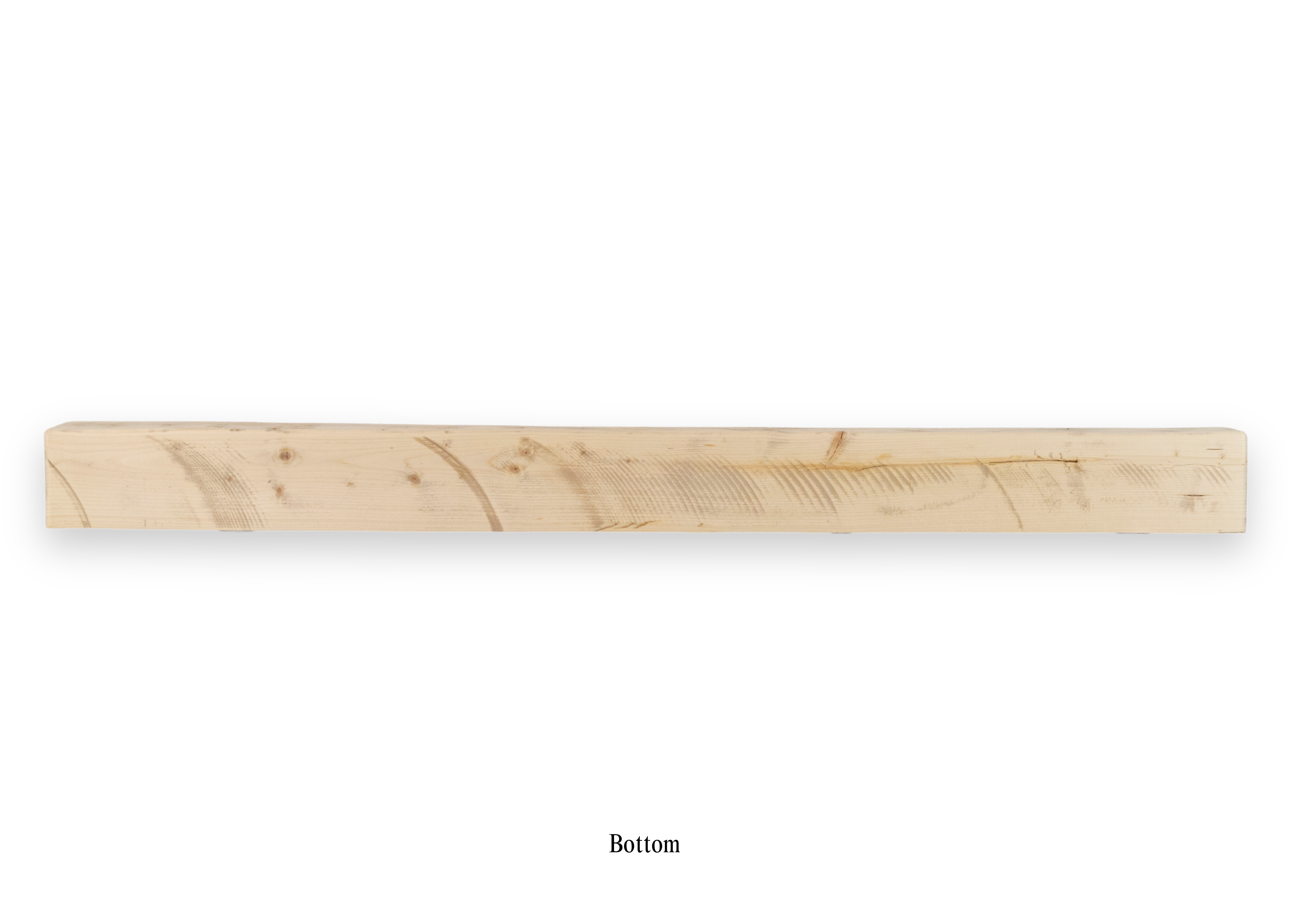 Reclaimed Barnwood Solid Mantel – 5.5” x 4” x 64” – SM126