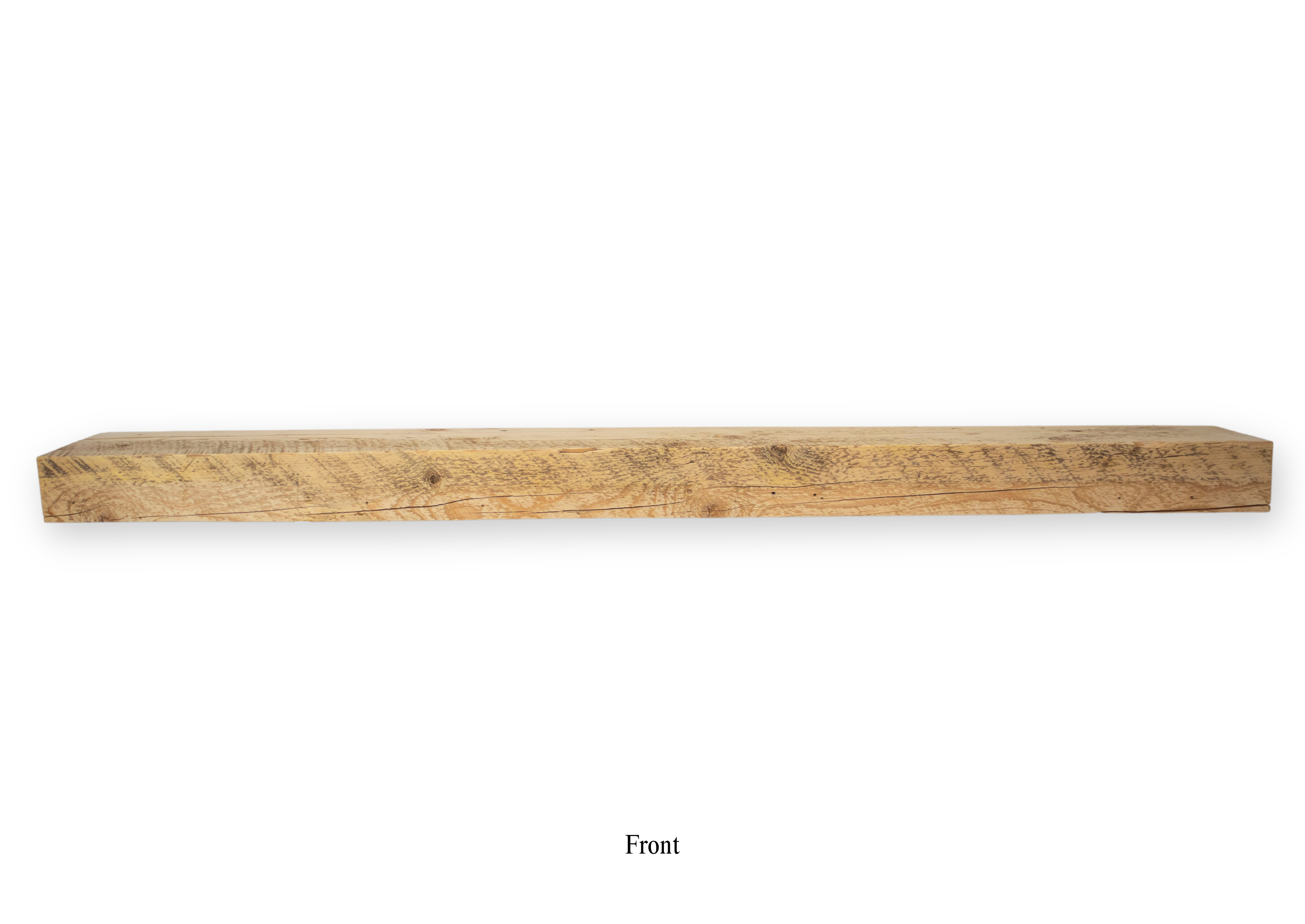 9.75" x 4.75" x 83.25" Solid Mantel