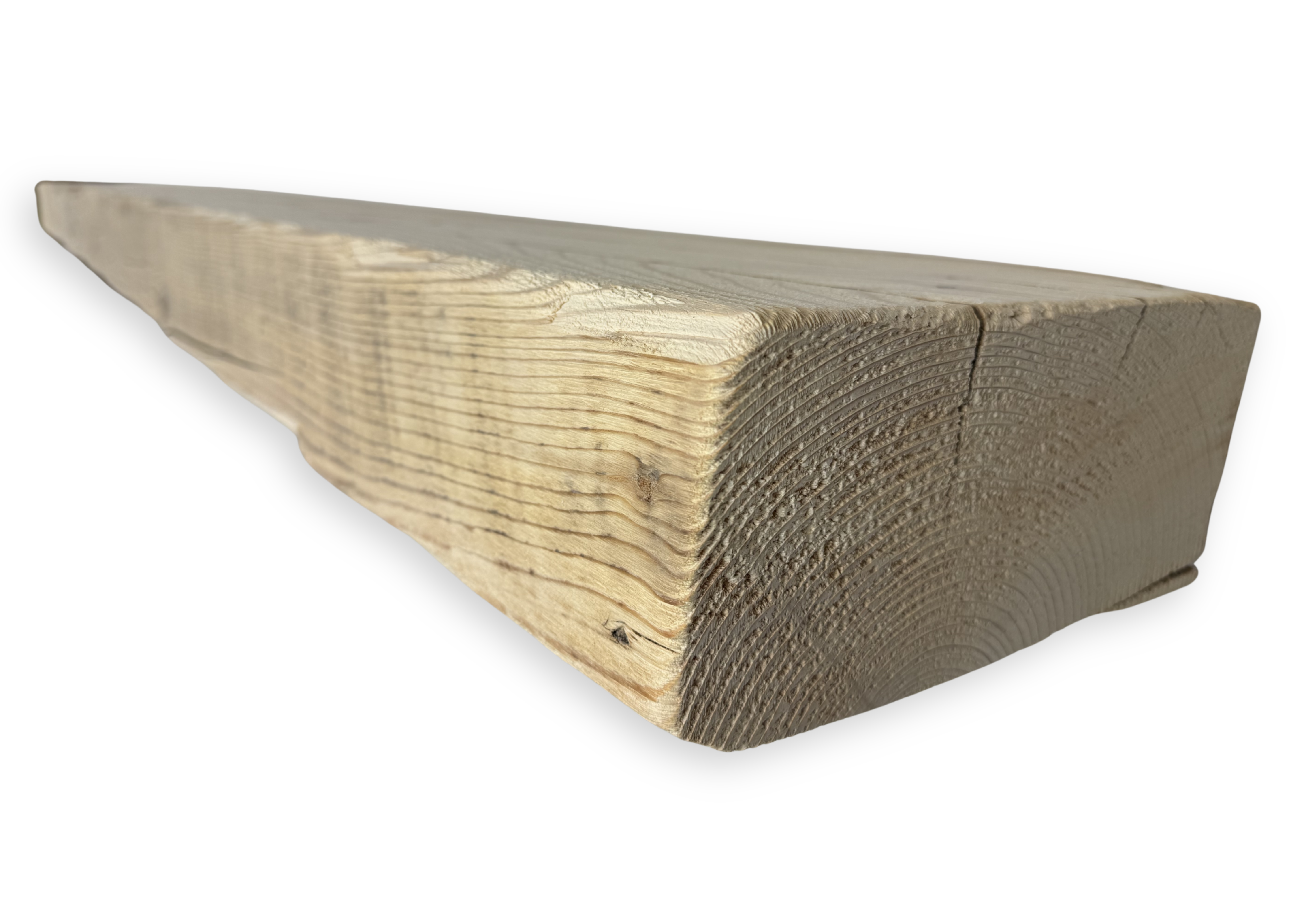 9.5" x 4.5" x 96" Solid Mantel