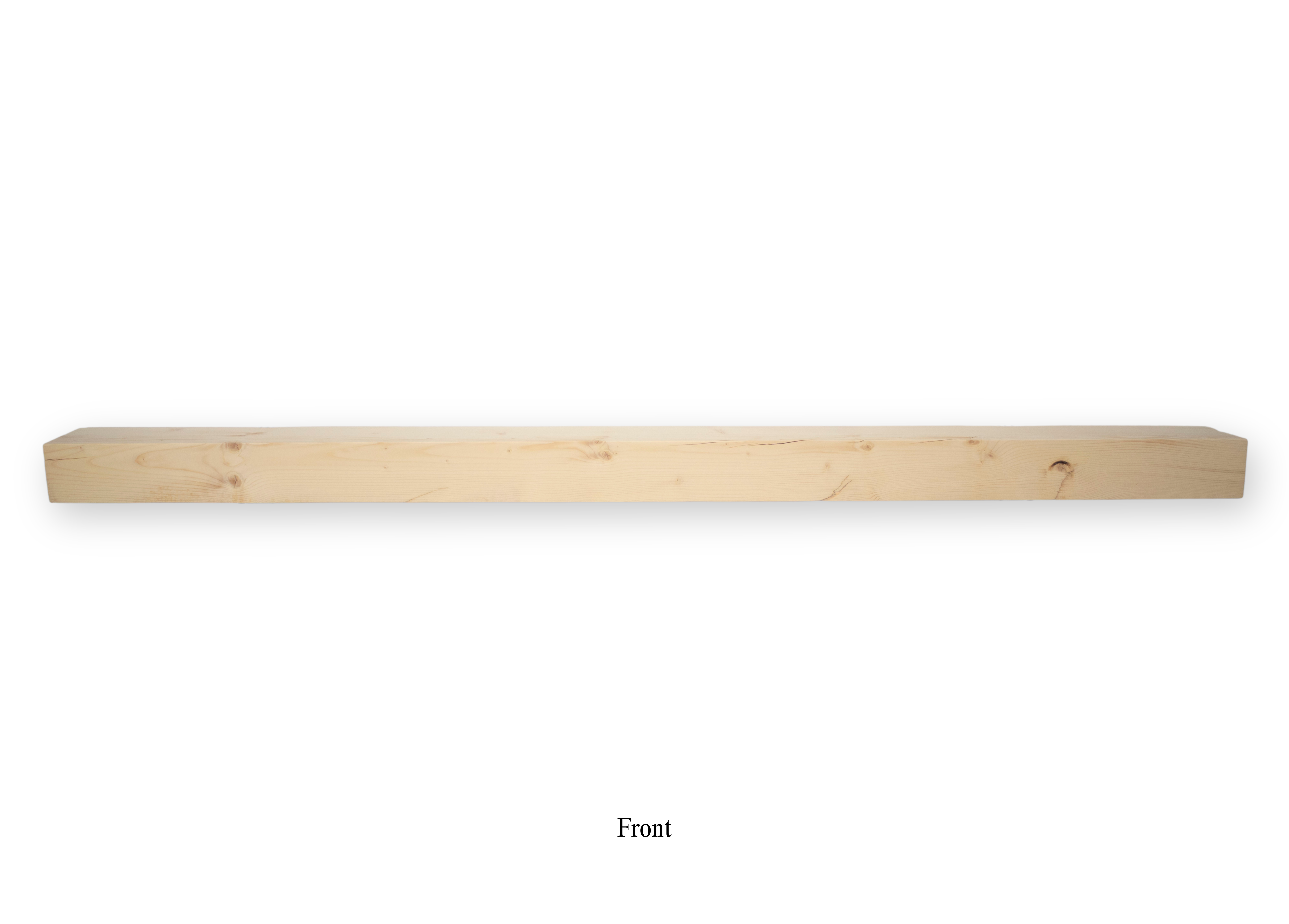 5.5" x 3.75" x 73" Solid Mantel