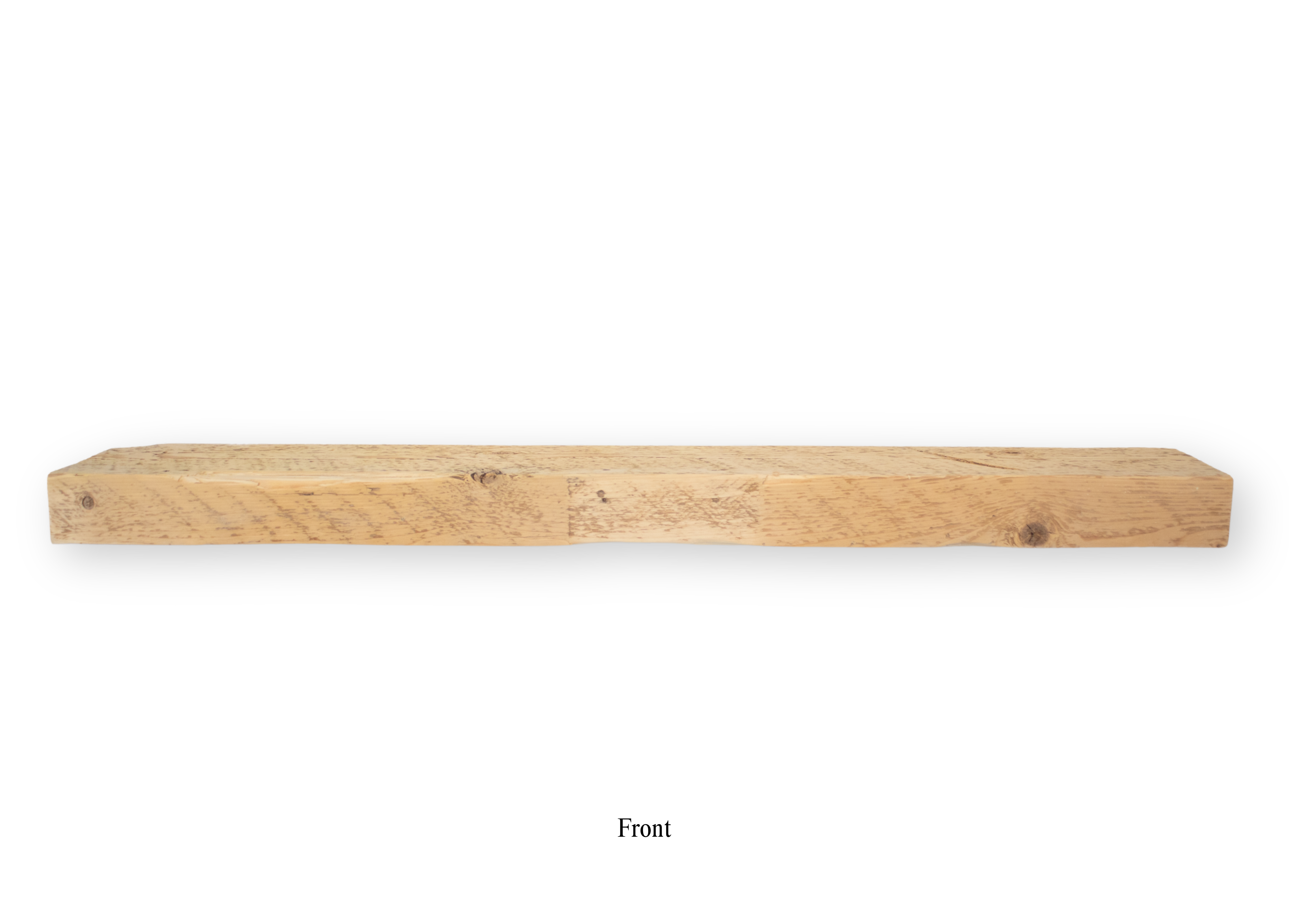 9.75" x 3.73" x 59.5" Solid Mantel