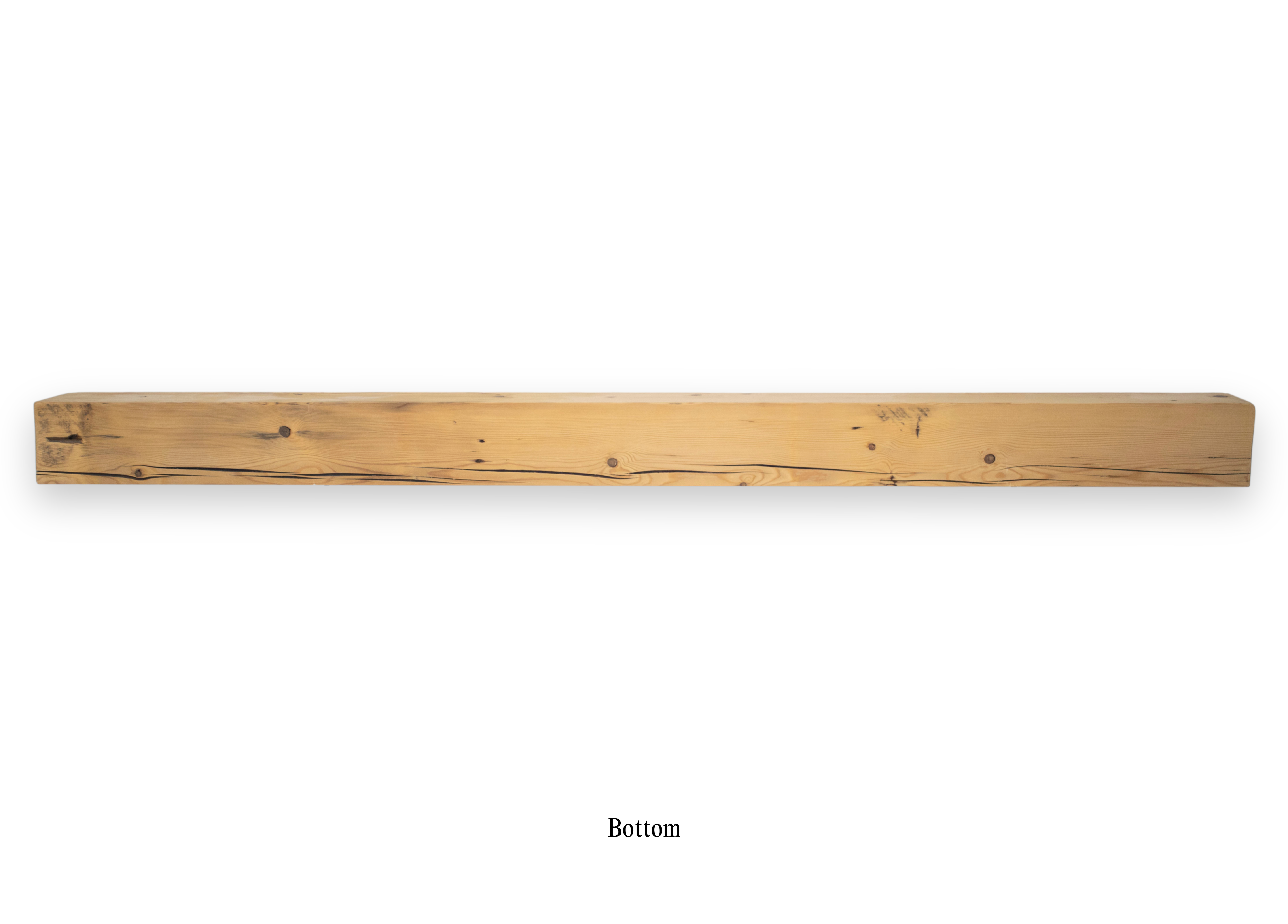 6" x 6" x 85.5" Solid Mantel