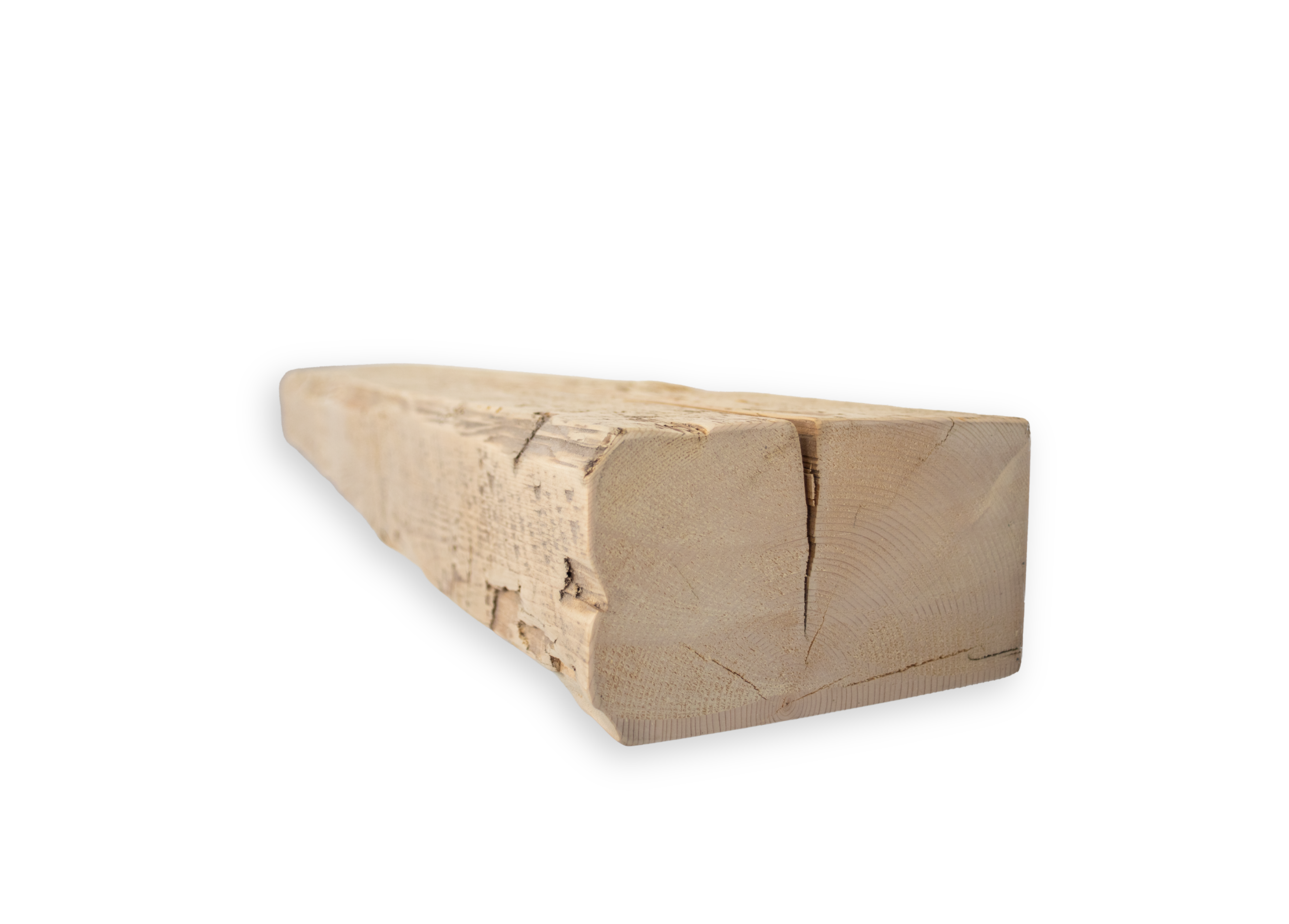 9" x 5.5" x 61.25" Solid Mantel