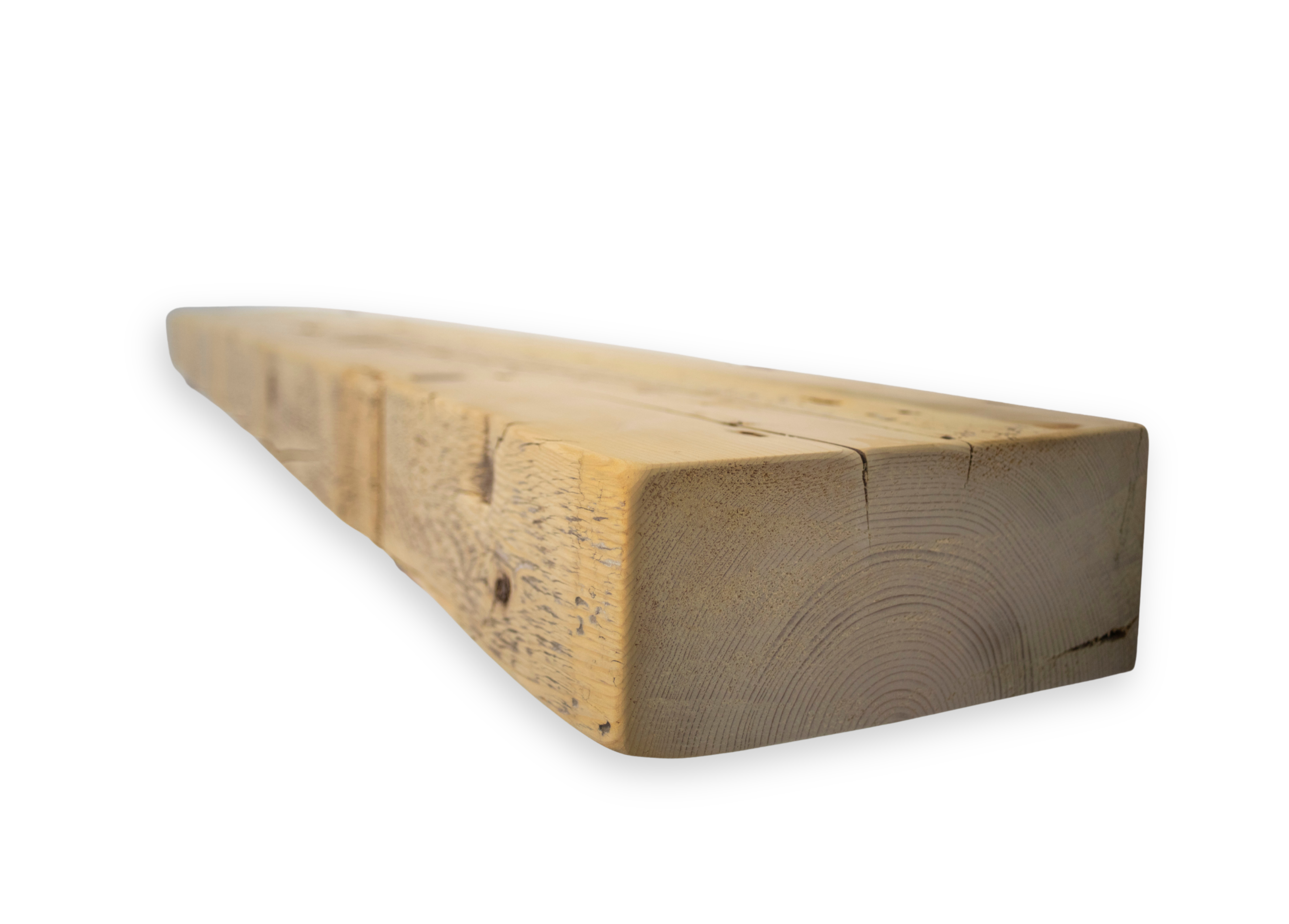 8.75" x 4" x 75.25" Solid Mantel