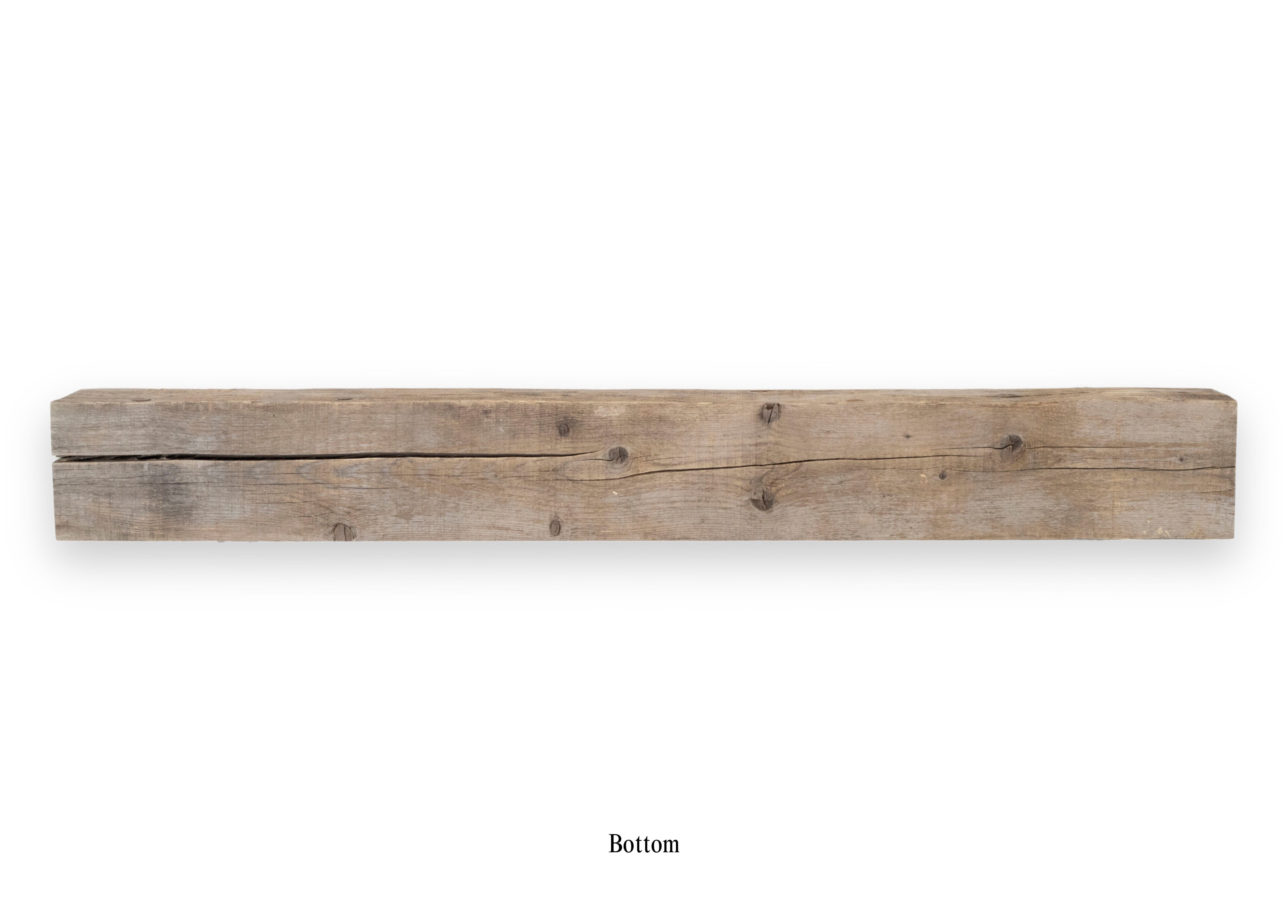 7.5" x 7" x 64.375" Solid Mantel