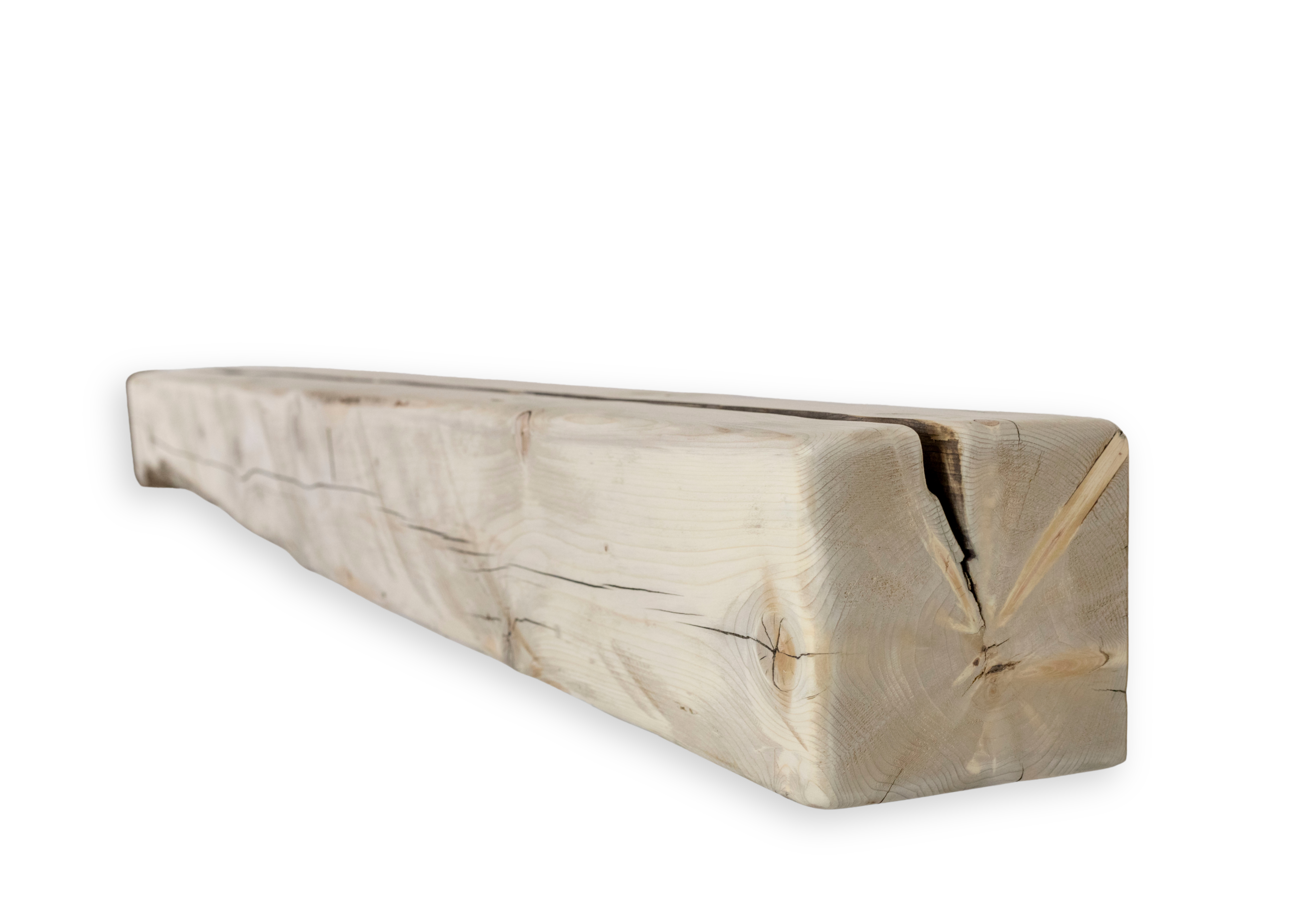 6.625" x 6.875" x 76" Solid Mantel