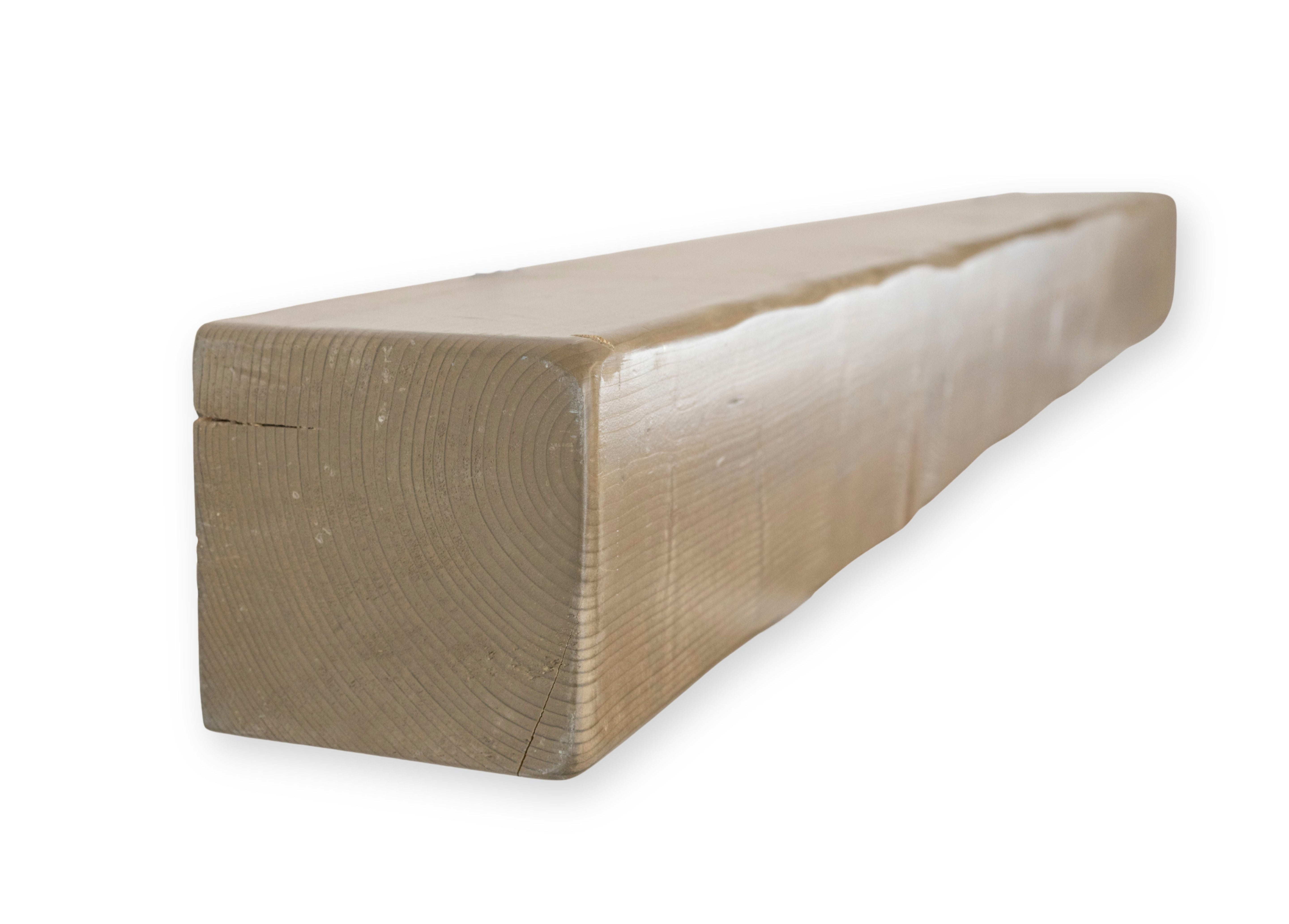 6" x 6" x 72" Finished Solid Mantel