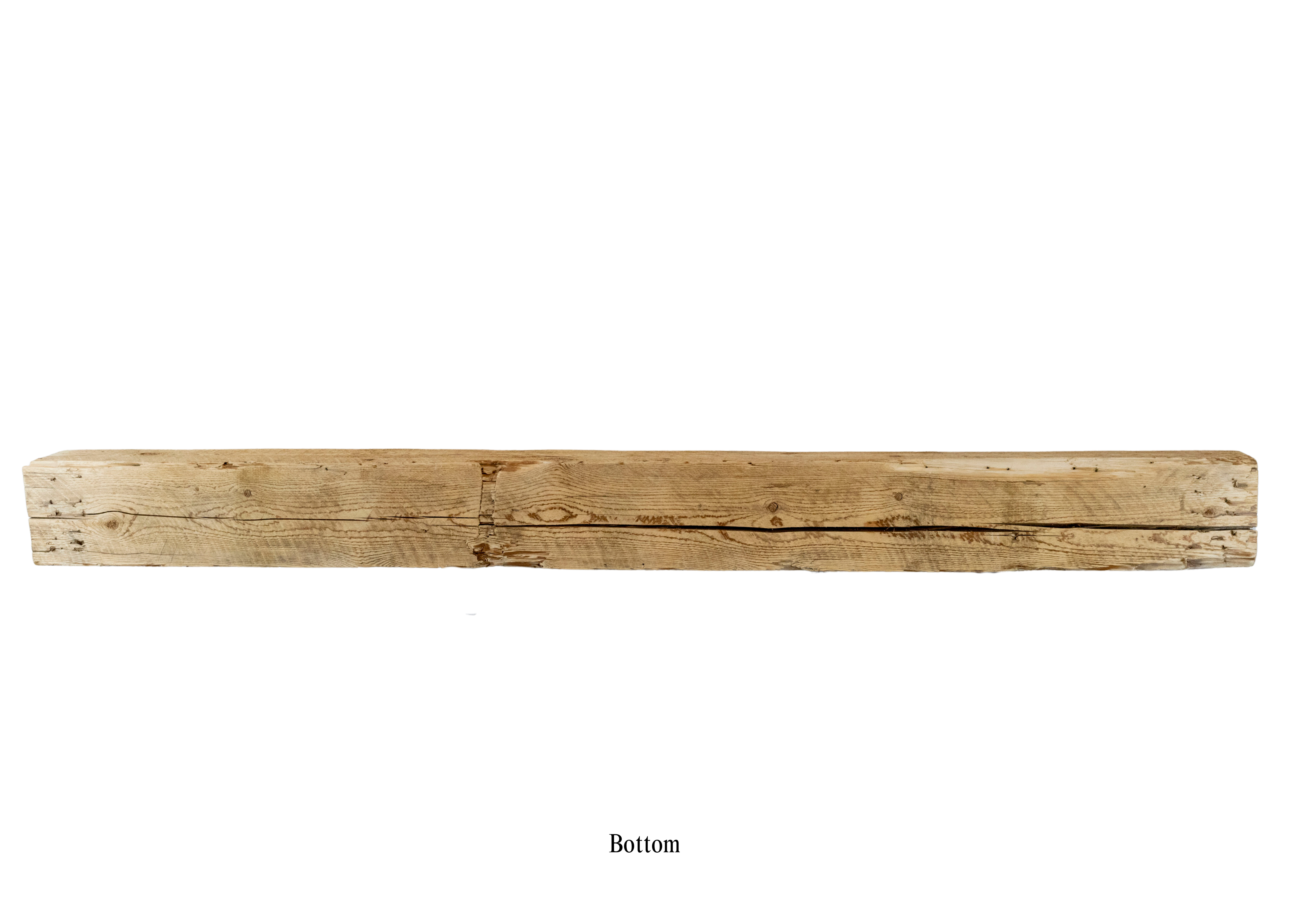 9.5" x 9.5" x 109.5" Solid Mantel