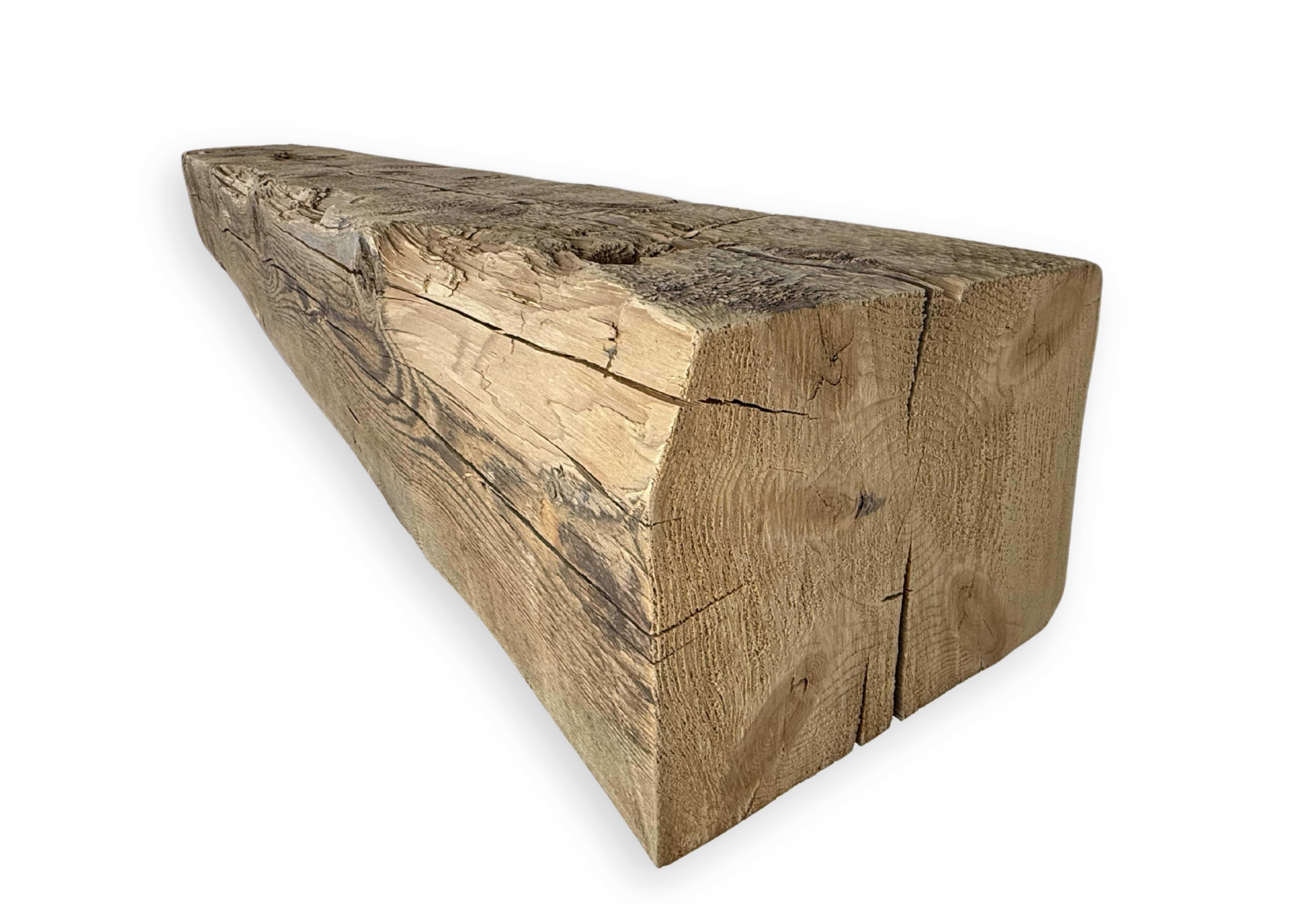 12"D x 9.25"H x 91.25"L Solid Mantel