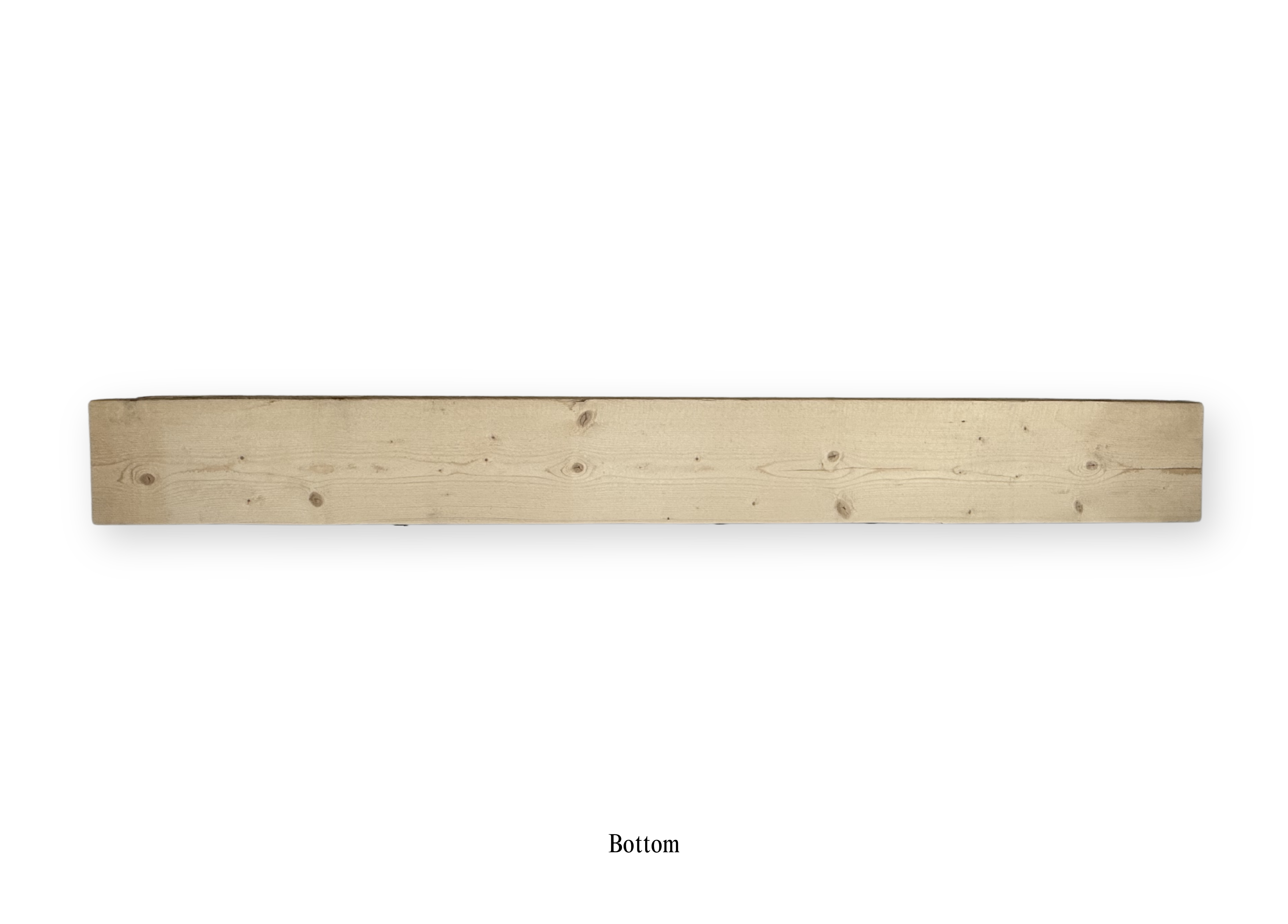 Reclaimed Barnwood Solid Mantel – 11” x 8” x 95.25” – SM154