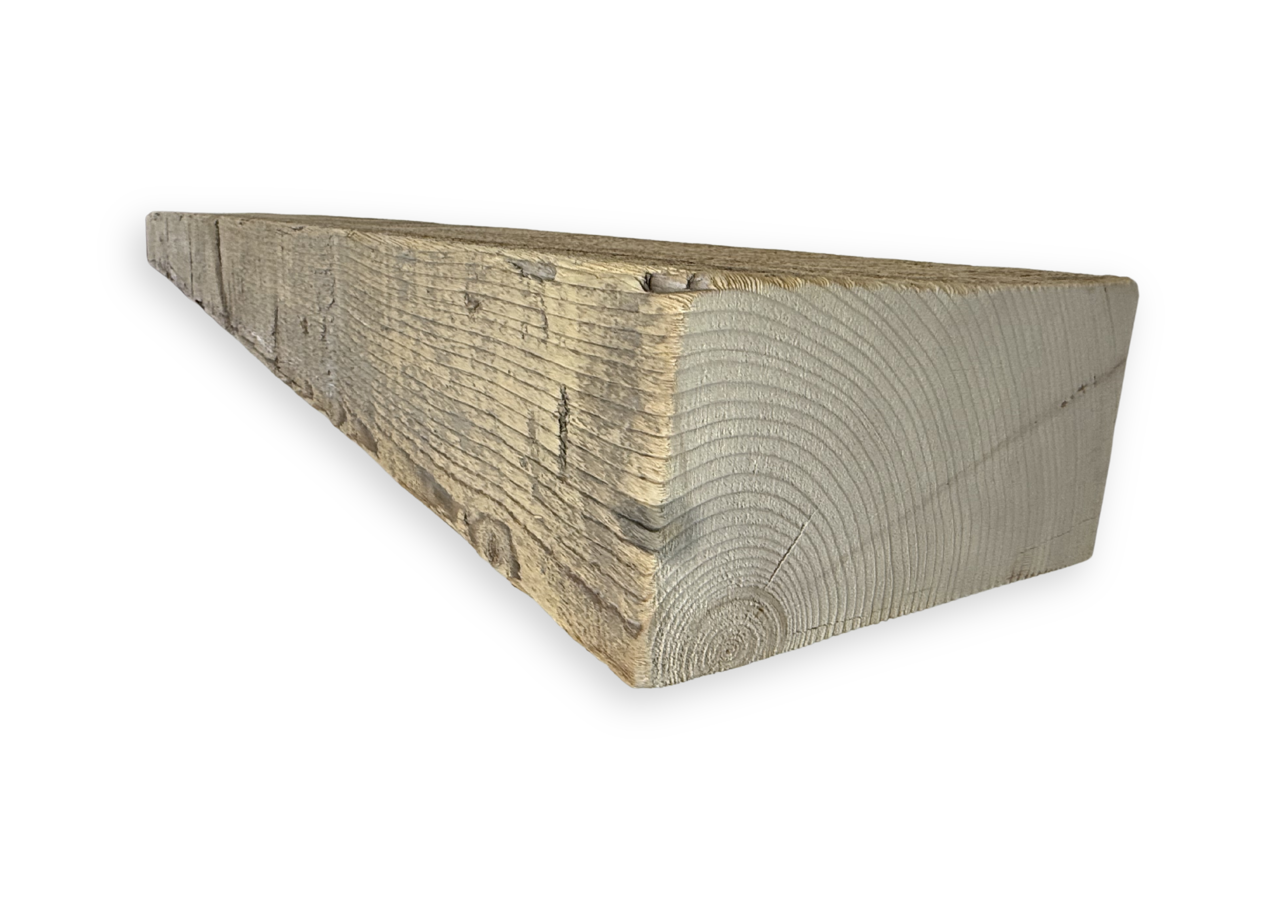 8.25"D x 4.25"H x 74"L Solid Mantel