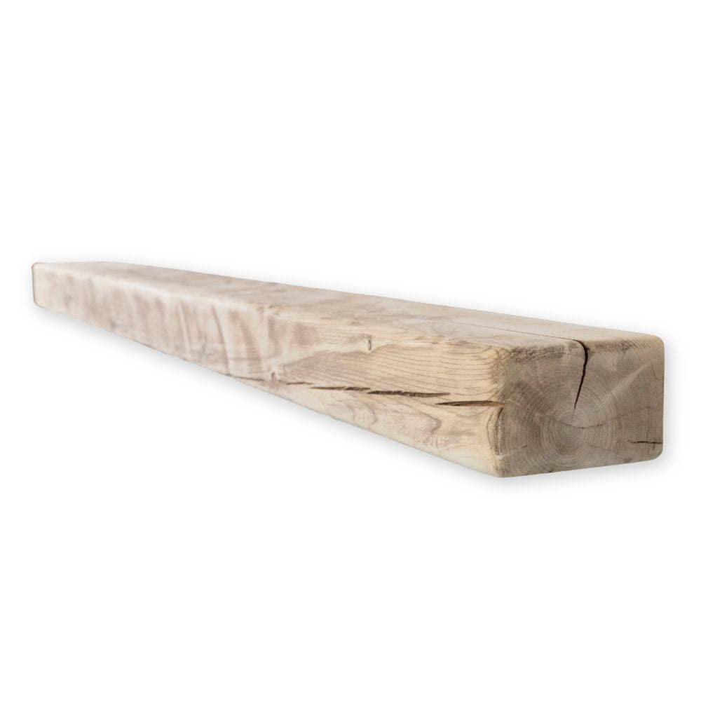 Solid Reclaimed Beam Mantels