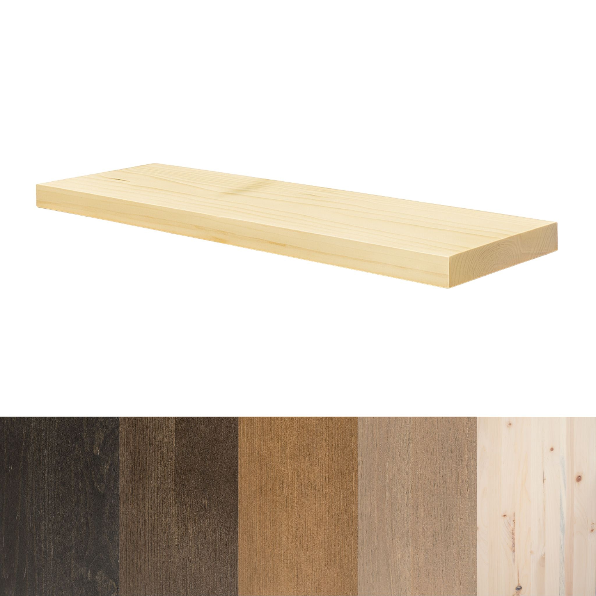 Floating Shelf Kit - 1 3/8" Modern